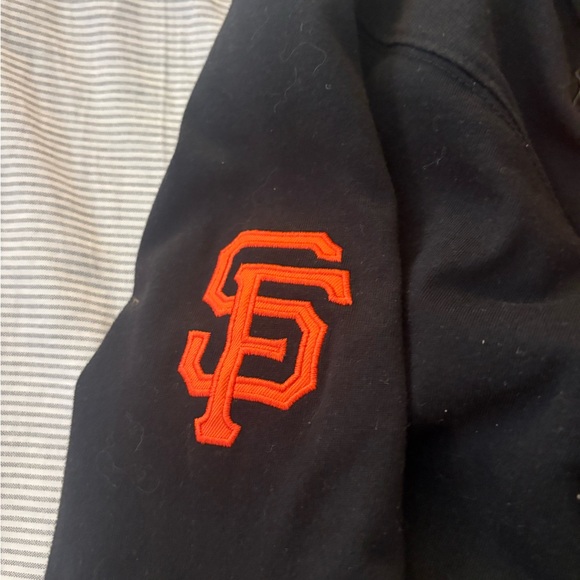 Stitches Black and Orange Giants Hoodie - Picture 8 of 8
